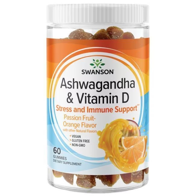 Ашваганда и витамин D дъвчащи таблетк..